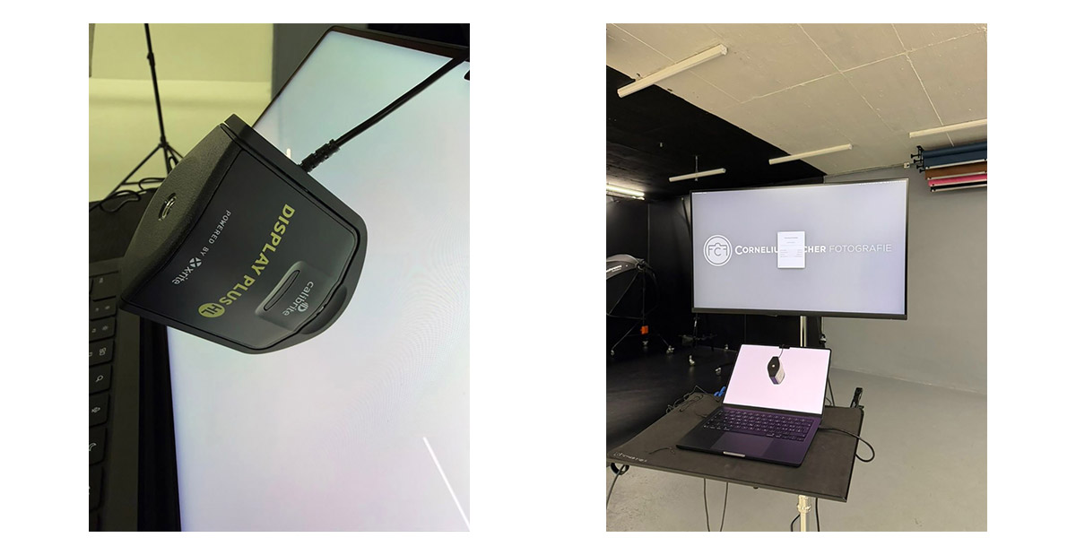 Monitorkalibration mit Calibrite Display Plus HL